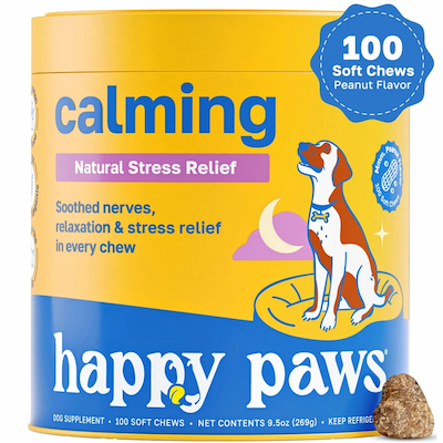 Happy Paws Calming Natural Relief Relief Chew